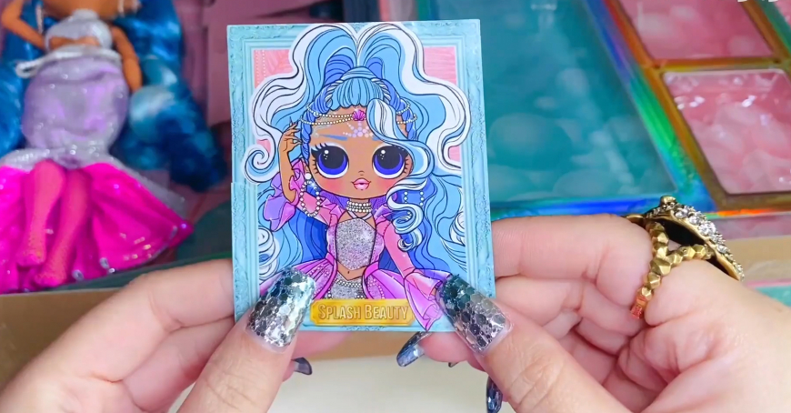 LOL OMG Queens dolls Splash Beauty doll unboxing