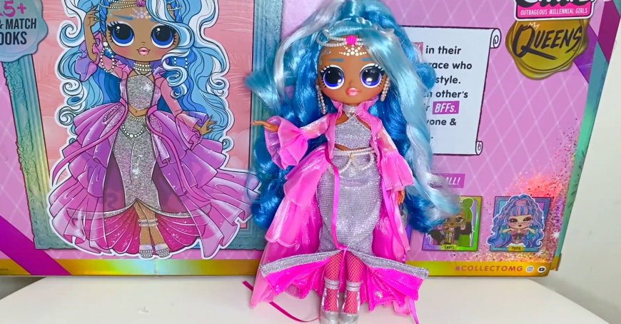 LOL OMG Queens dolls Splash Beauty doll unboxing