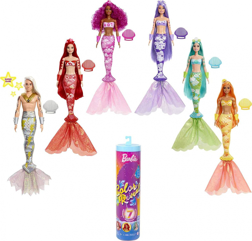 Barbie Color Reveal Mermaid series 2
