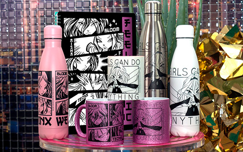 Winx Club official online store with new apparel, drinkware and some office products