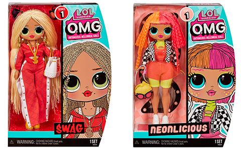 LOL Surprise OMG 1 series dolls re-release in window boxes