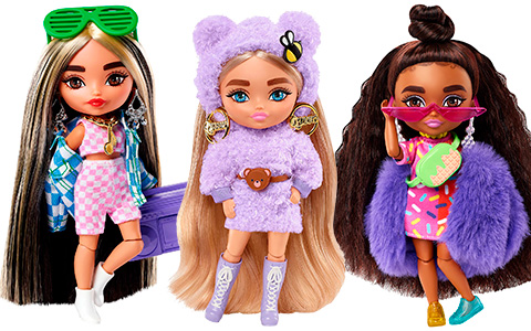 Barbie Extra Minis dolls