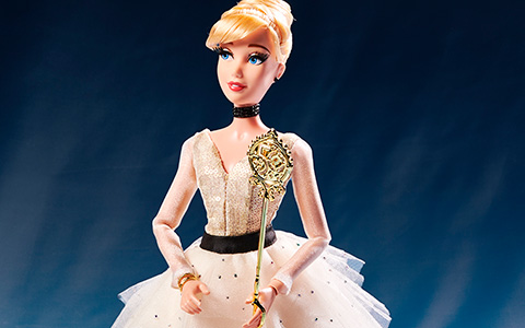 Disney Store Limited Edition Cinderella Walt Disney World 50th Anniversary doll