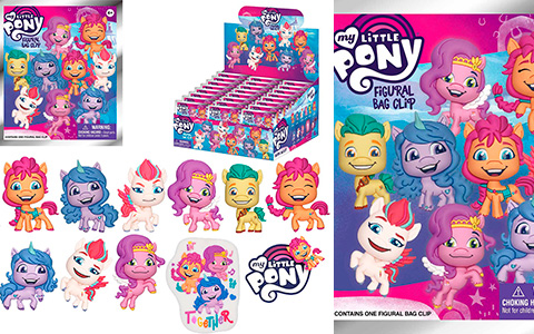 My Little Pony New Generation 3D foam clips