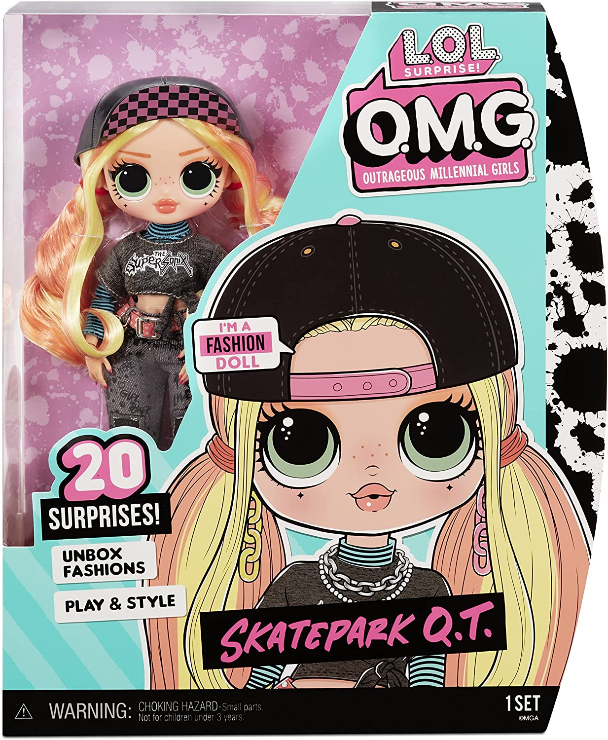 LOL OMG Series 5 dolls: Skatepark . and Trendsetter 