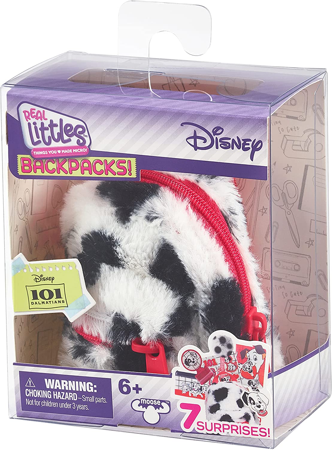 New Disney Real Littles Bags and Backpacks: Cinderella, 101 Dalmatians and  Minnie Mouse Collectible Micro 