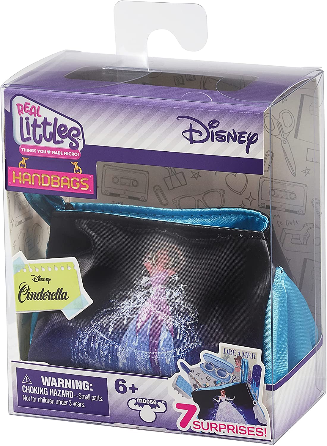 Real Littles Collectible Micro Disney Bags with 6 Surprises Inside! Se