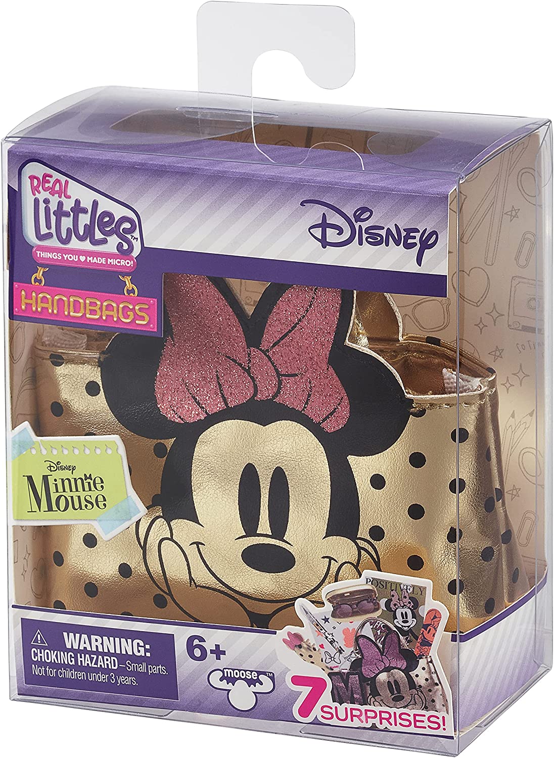 New Disney Real Littles Bags and Backpacks: Cinderella, 101 Dalmatians and  Minnie Mouse Collectible Micro 