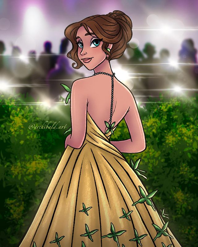 Disney Princess New Year fashion