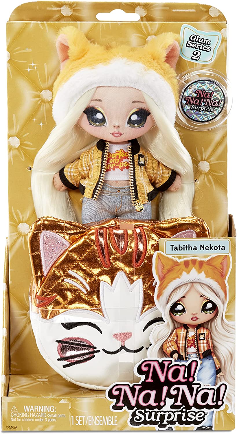 Na Na Na Surprise Glam Series 2 Tabitha Nekota (Tabby Cat) doll