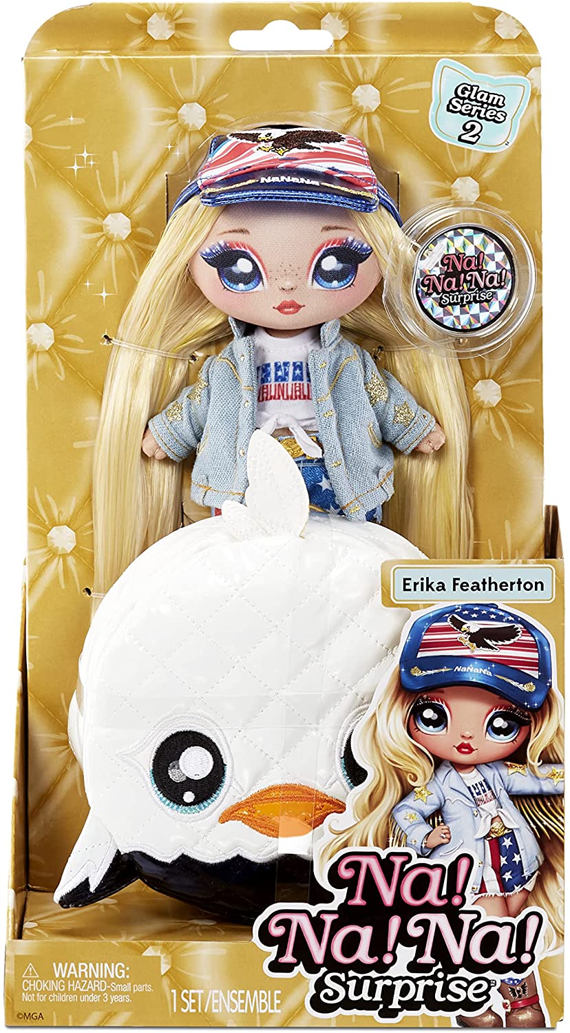 Na Na Na Surprise Glam Series 2 Erika Featherton (Eagle) doll