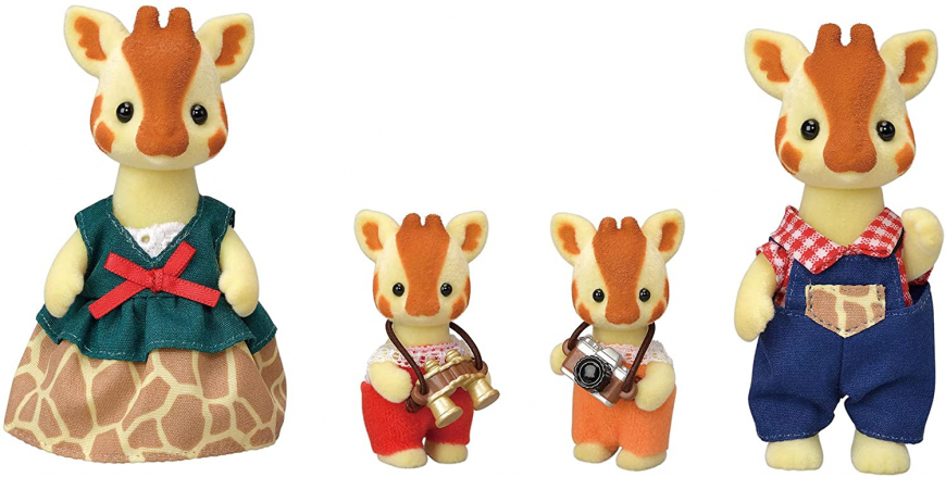 Calico Critters Highbranch Giraffe Family