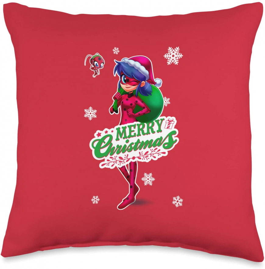 Miraculous Ladybug Christmas Collection of t-shirts, tote bags, pillows and more