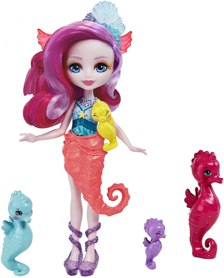 Enchantimals Ocean Kingdom Family Toy Set Sedda Seahorse