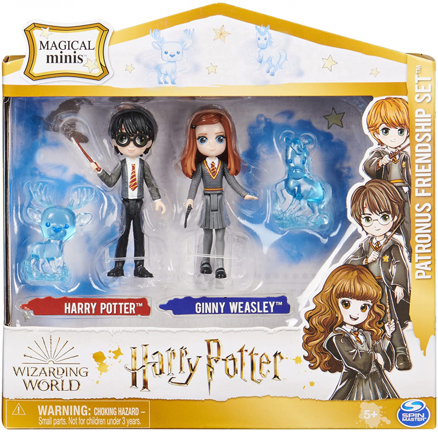 Magical Minis Harry Potter and Ginny Weasley Patronus Friendship Set