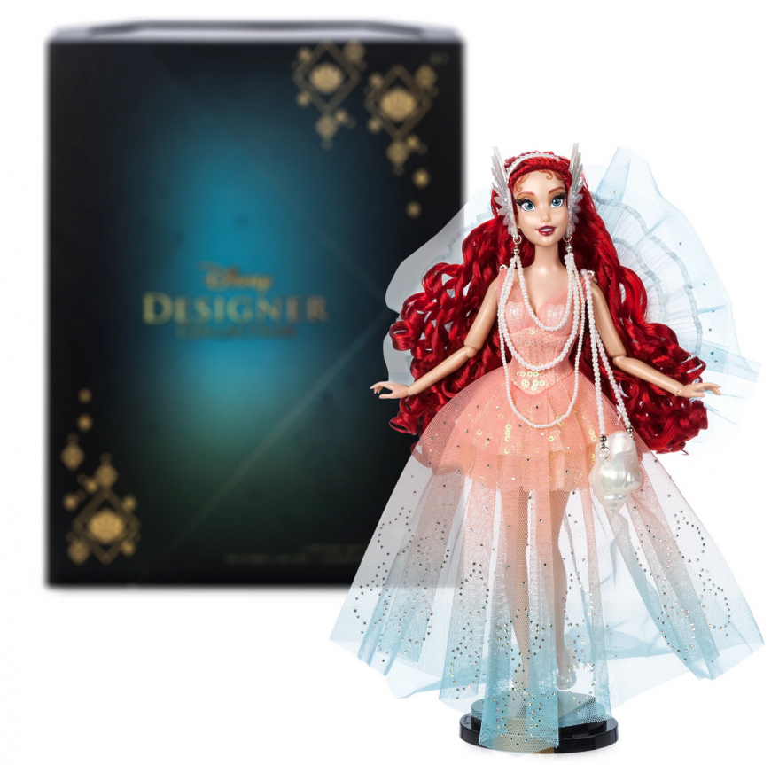 Disney Designer Collection Ariel Limited Edition Doll – The Little Mermaid – Disney Ultimate Princess Celebration