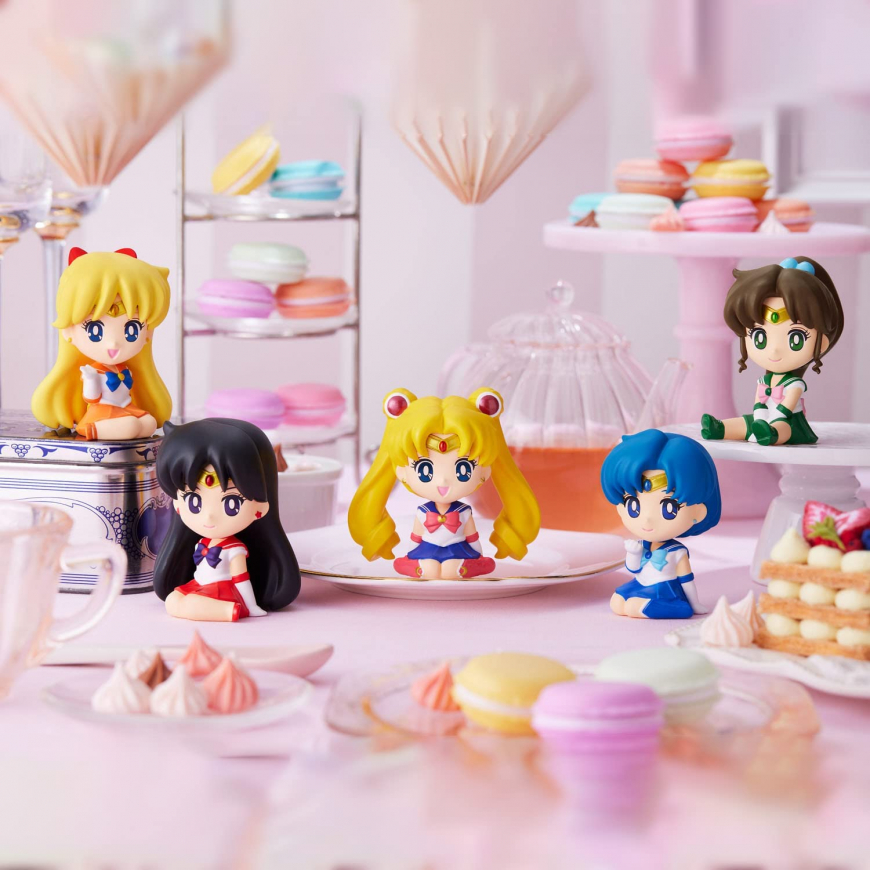 Bandai Shokugan  Sailor Moon Relaxing Mascot figures