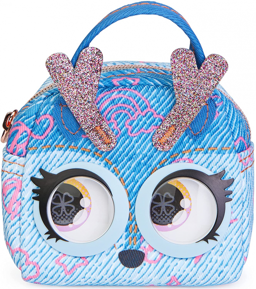 Purse Pets Micros Denim Deerie Purse