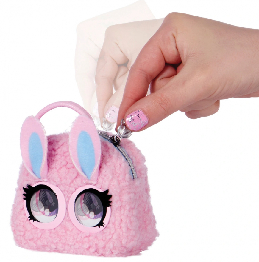 Purse Pets Micros Fuzzy Bunny BB