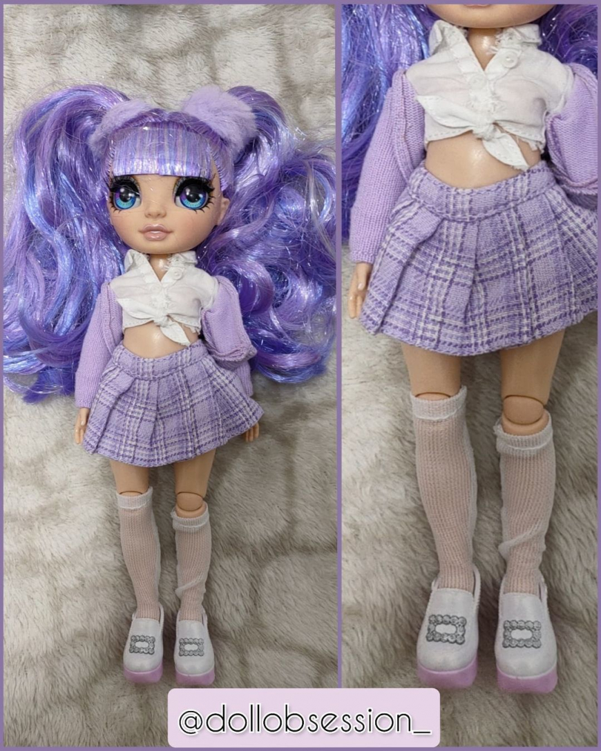 Rainbow High Junior High Violet doll