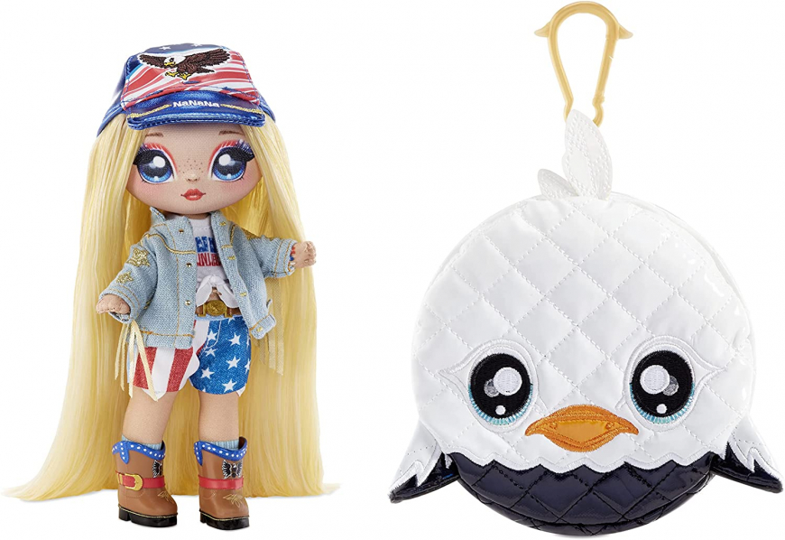 Na Na Na Surprise Glam Series 2 Erika Featherton (Eagle) doll
