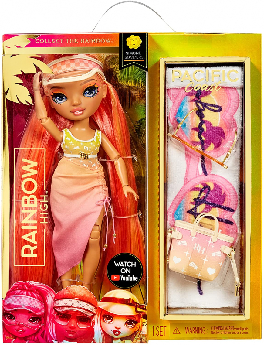 Rainbow High Pacific Coast Simone Summers doll