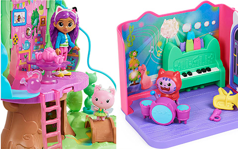 Gabby’s Dollhouse dolls, playsets, plush and other toys from Spin Master