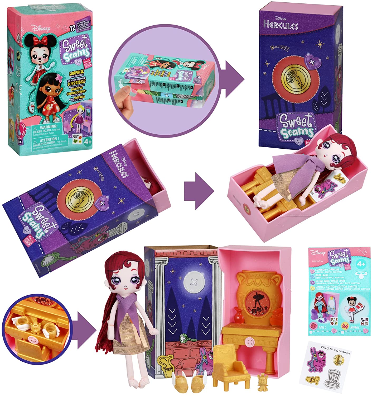 Disney Sweet Seams Deluxe Doll Pack – Disney Minnie's Ballet