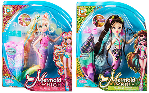 Mermaid High Spring Break dolls 2022