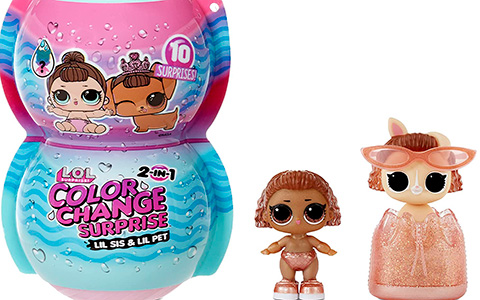 LOL Surprise Color Change 2-in-1 Me and My Doll sets