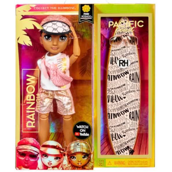 Rainbow High Pacific Coast Finn Rosado doll