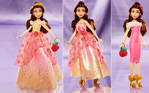 Disney Princess Life Belle doll with mix and match outfits