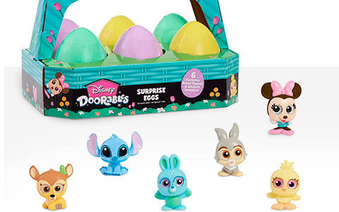 Disney Doorables 6-Pack Surprise Eggs Easter gift