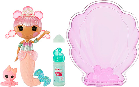 New Lalaloopsy Bubbly Mermaid 2022 dolls: Ocean Seabreeze and Laguna Sea Splash