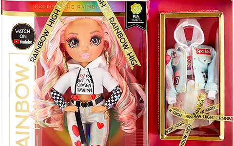 Rainbow High Kia Hart 2022 re-release doll