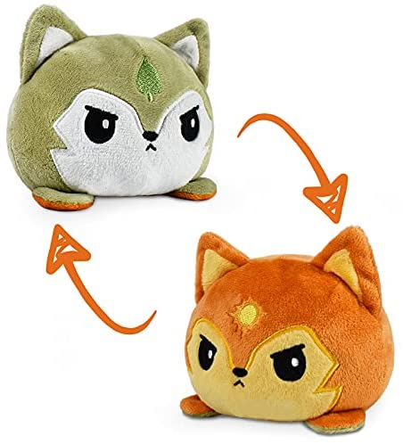 Cute new Reversible Wolf Plushie toy