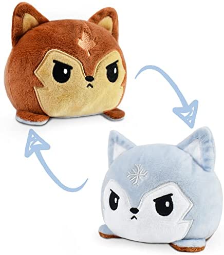 Cute new Reversible Wolf Plushie toy