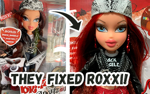Fixed Bratz Rock Angelz Roxxi 20 Yearz Special Edition doll coming soon back in stock