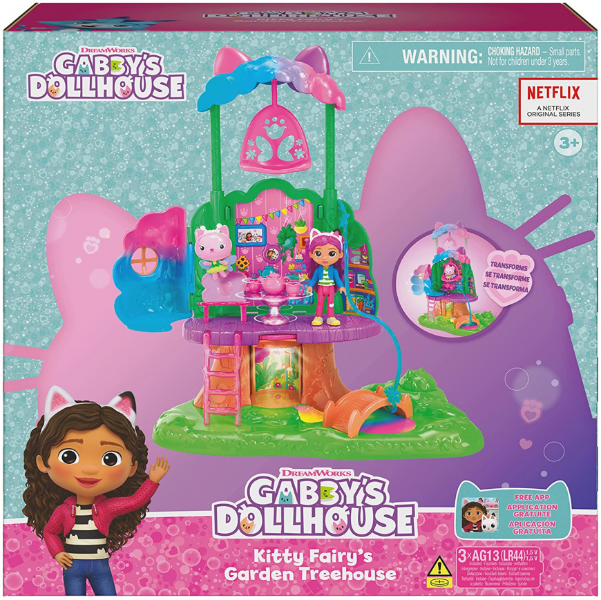 Gabby's Dollhouse, Transforming Garden Treehouse Playset
