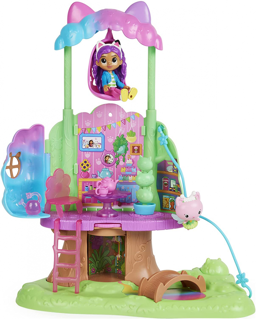 Gabby's Dollhouse, Transforming Garden Treehouse Playset