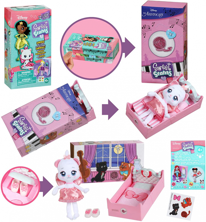 Disney Sweet Seams Soft Rag dolls