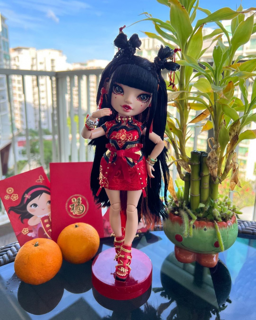 Rainbow High Chinese New Year Collector doll 2022 Lily Cheng in real life pictures