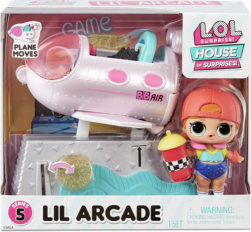 LOL Surprise House of Surprises Sk8er Grrrl  Lil Arcade set