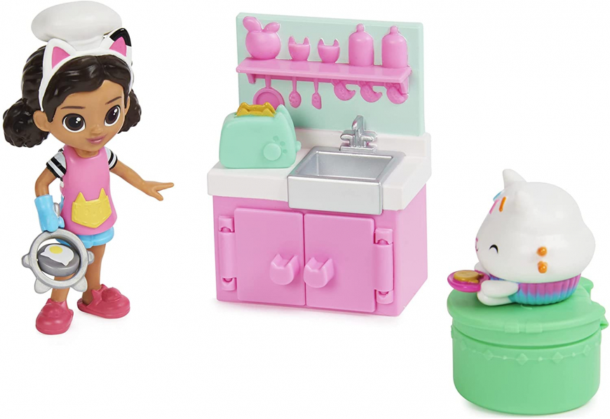 Gabby's Dollhouse, Lunch and Munch Kitchen Set