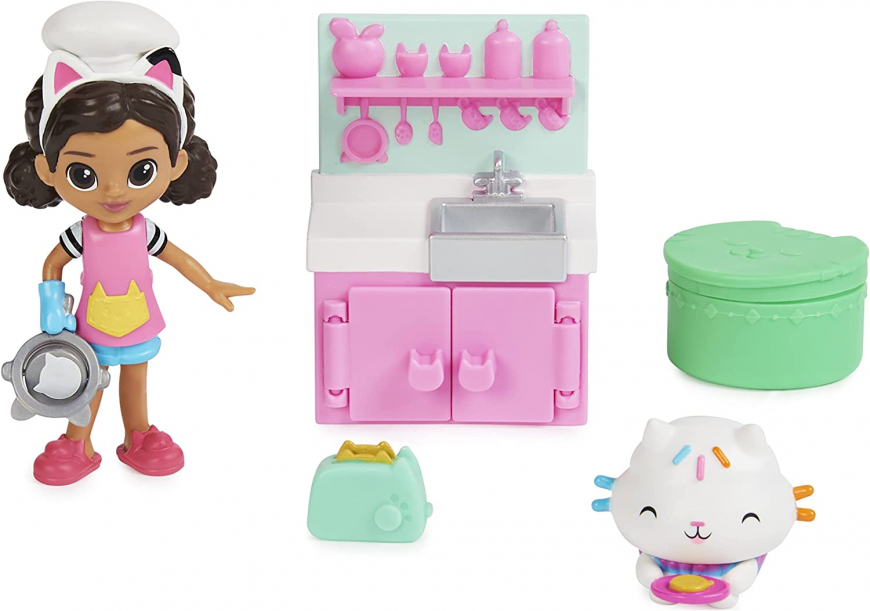 Gabby's Dollhouse, Lunch and Munch Kitchen Set