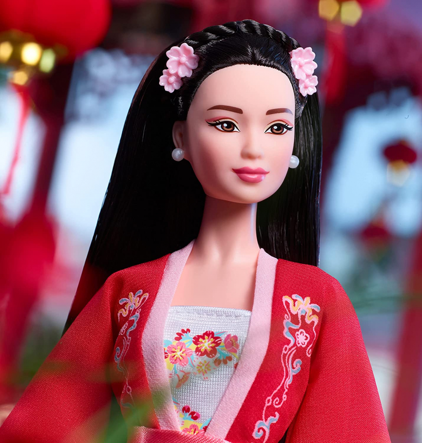 Asian barbie doll model