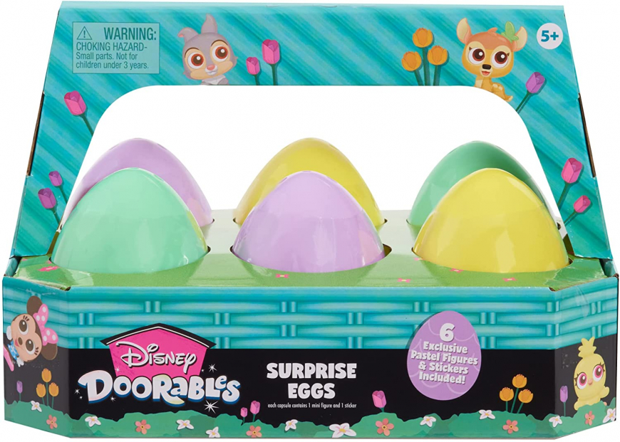 Disney Doorables 6-Pack Surprise Eggs Easter gift