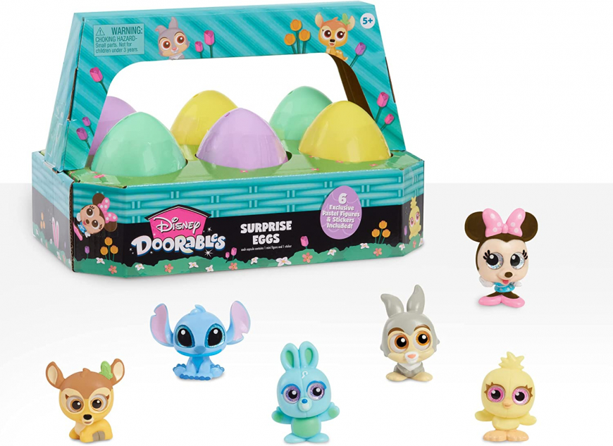 Disney Doorables 6-Pack Surprise Eggs Easter gift