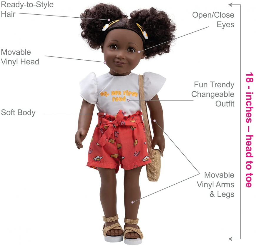 New Adora Amazing Girls Jada Fab Foodie doll