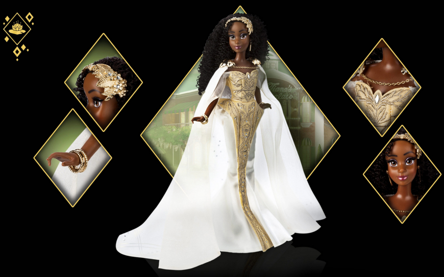Disney Store Tiana Designer Collection 2022 Ultimate Princess Celebration Limited Edition doll